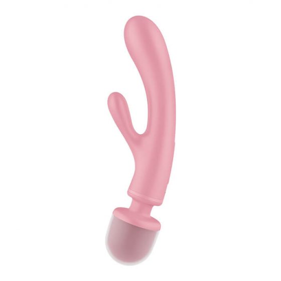 Satisfyer Kolmikarmastus - G-punkti ja massaaživibraator (roosa)
