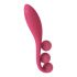 Satisfyer Tri Ball 1 - akumulatora, daudzfunkcionāls vibrators (sarkans) 