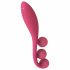 Satisfyer Tri Ball 1 - akumulatora, daudzfunkcionāls vibrators (sarkans) 