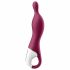 Satisfyer A-Mazing 1 - akumulators, A-punkta vibrators (sarkans) 