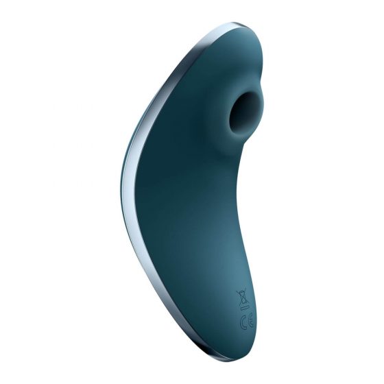 Satisfyer Vulva Lover 1 - akumulators gaisa viļņu klitora vibrators (zils)