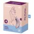 Satisfyer Vulva Lover 1 - akumulatora gaisa viļņu klitora vibrators (violets) 