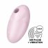 Satisfyer Vulva Lover 3 - uzlādējams, gaisa viļņu klitora stimulators (rozā) 