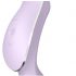 Satisfyer Curvy Trinity 2 - akumulators gaisa viļņu 2in1 vibrators (violets) 