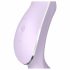 Satisfyer Curvy Trinity 2 - akumulators gaisa viļņu 2in1 vibrators (violets) 