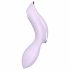 Satisfyer Curvy Trinity 2 - akumulators gaisa viļņu 2in1 vibrators (violets) 