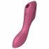 Satisfyer Curvy Trinity 3 - uzlādējams gaisa viļņa 2in1 vibrators (sarkans) 