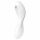 Satisfyer Curvy Trinity 5+ - gudrais gaisa viļņu 2in1 vibrators (balts) 