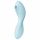 Satisfyer Curvy Trinity 5+ - vieds gudra divi-vienā gaisa-vibrators (zils) 