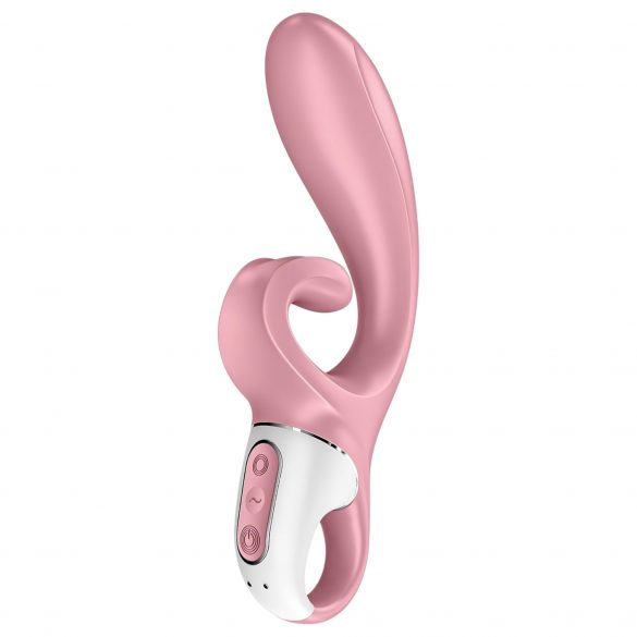 Satisfyer Hug Me - smart klitorālā vibrators ar sviru (rozā) 