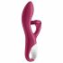 Satisfyer Embrace Me - uzlādējams klitora vibrators ar rokturi (sarkans) 