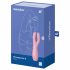 Satisfyer Threesome 3 - akumulatora klitora vibrators (rozā)