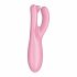 Satisfyer Threesome 4 - gudrais klitora vibrators (rozā) 