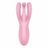 Satisfyer Threesome 4 - gudrais klitora vibrators (rozā) 