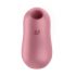 Satisfyer Cotton Candy - uzlādējams gaisa viļņu klitora vibrators (koraļļu krāsā) 