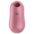 Satisfyer Cotton Candy - uzlādējamais gaisa viļņu klitora vibrators (koraļļu)