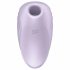 Satisfyer Pearl Diver - akumulatora, gaisa viļņu klitora vibrators (violets) 