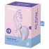 Satisfyer Pearl Diver - akumulatora, gaisa viļņu klitora vibrators (violets) 