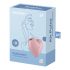 Satisfyer Cutie Heart - akumulatora gaisa viļņu klitora vibrators (rozā) 