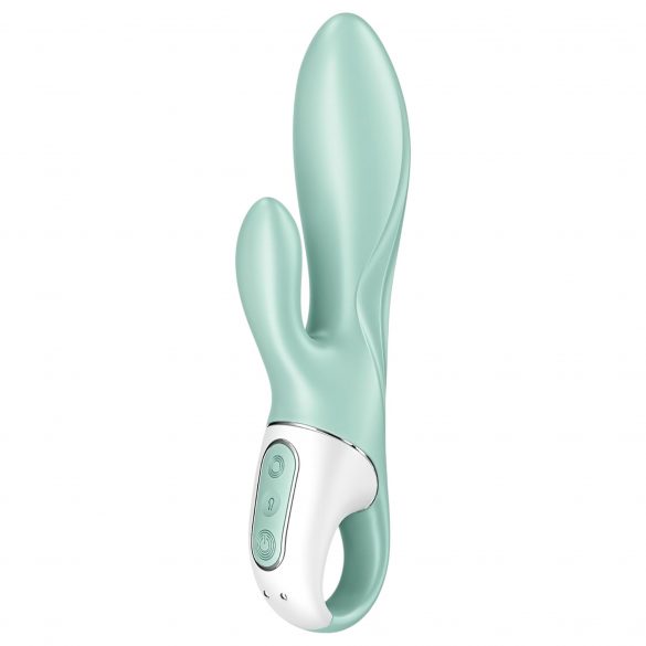 Satisfyer Air Pump Bunny 5 - gudrs pumpējams vibrators (piparmētra) 