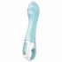 Satisfyer Air Pump Vibrator 5 - inteliģentais pumpējams vibrators (zils) 