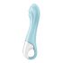 Satisfyer Air Pump Vibrator 5 - inteliģentais pumpējams vibrators (zils) 