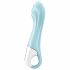 Satisfyer Air Pump Vibrator 5 - inteliģentais pumpējams vibrators (zils) 