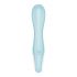 Satisfyer Air Pump Vibrator 5 - inteliģentais pumpējams vibrators (zils) 