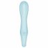 Satisfyer Air Pump Vibrator 5 - inteliģentais pumpējams vibrators (zils) 