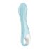 Satisfyer Air Pump Vibrator 5 - inteliģentais pumpējams vibrators (zils) 