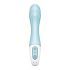 Satisfyer Air Pump Vibrator 5 - inteliģentais pumpējams vibrators (zils) 