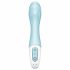 Satisfyer Air Pump Vibrator 5 - inteliģentais pumpējams vibrators (zils) 