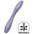 Satisfyer G-spot Flex 2 - akumulatora, ūdensizturīgs G-punkta vibrators (violets)