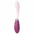 Satisfyer G-Spot Flex 3 - akumulatora G-punkta vibrators (rozā-bordo) 