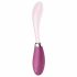 Satisfyer G-Spot Flex 3 - akumulatora G-punkta vibrators (rozā-bordo) 