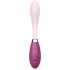 Satisfyer G-Spot Flex 3 - akumulatora G-punkta vibrators (rozā-bordo) 