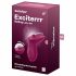 Satisfyer Exciterrr - rotējošs pērlīšu klitora vibrators (sarkans) 