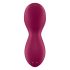 Satisfyer Exciterrr - rotējošs pērlīšu klitora vibrators (sarkans) 