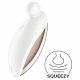 Satisfyer Spot On 2 - akumulatora klitora vibrators (balts) 