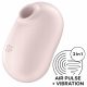 Satisfyer Pro To Go 2 - akumulatora, gaisa viļņu klitora stimulators (bēšs) 