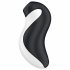 Satisfyer Orca - ūdensnecaurlaidīgs gaisa viļņu klitora stimulators (melns-balts) 