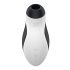 Satisfyer Orca - ūdensnecaurlaidīgs gaisa viļņu klitora stimulators (melns-balts) 