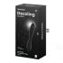 Satisfyer Dazzling Crystal 1 - 2 galu stikla dildo (melns) 