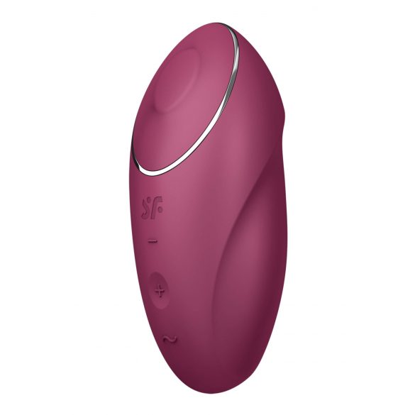 Satisfyer Tap & Climax 1 - 2in1 vibrators un klitora stimulators (sarkans) 