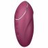 Satisfyer Tap & Climax 1 - 2 vienā vibrators un klitora stimulators (sarkans)