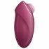 Satisfyer Tap & Climax 1 - 2 vienā vibrators un klitora stimulators (sarkans)