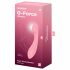 Satisfyer G-Force - uzlādējams, ūdensizturīgs G-punktu vibrators (rozā) 