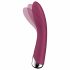 Satisfyer Spinning Vibe 1 - ar galvu rotējošs G-punkta vibrators (sarkans) 