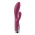 Satisfyer Spinning Rabbit 1 - rotējošs klitora vibrators ar rokturi (sarkans) 