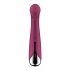 Satisfyer Spinning G-Spot 1 - rotējoša G-punkta vibrators (sarkans) 